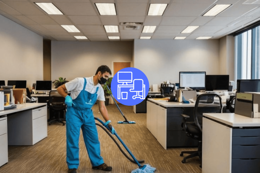 Commercial cleaning and office cleaning